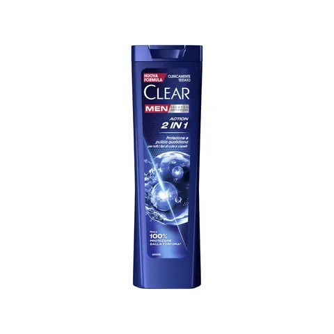 CLEAR Action 2 In 1 Shampoo Antiforfora 225 Ml – immagine 1