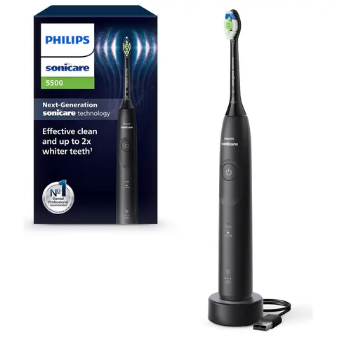 Philips Sonicare 5500 Series Black Toothbrush – image 1