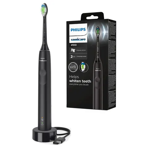 Philips Sonicare 4100 Series Black Toothbrush – image 1