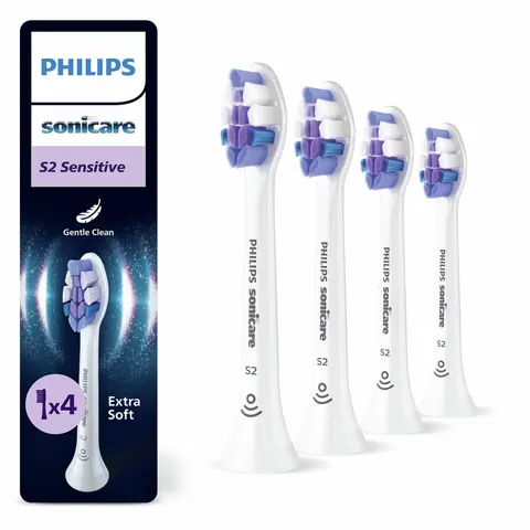 Philips Sonicare S2 Sensitive Toothbrush Heads - 4-Pack – image 1