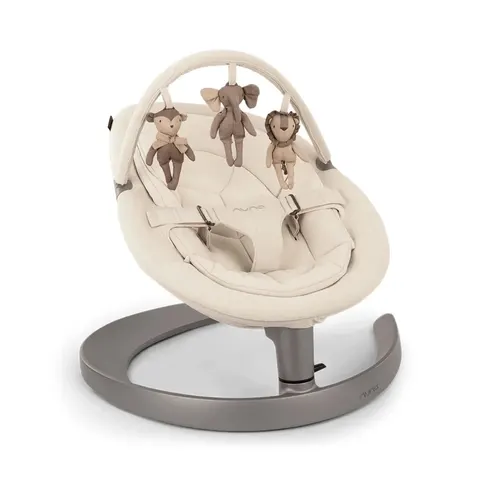 Nuna Hamaca con barra de juegos Leaf Grow - Cloud – imagen 1