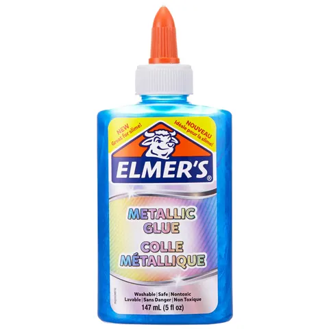 Elmers Bastelkleber Metallic Blau 147ml – Bild 1