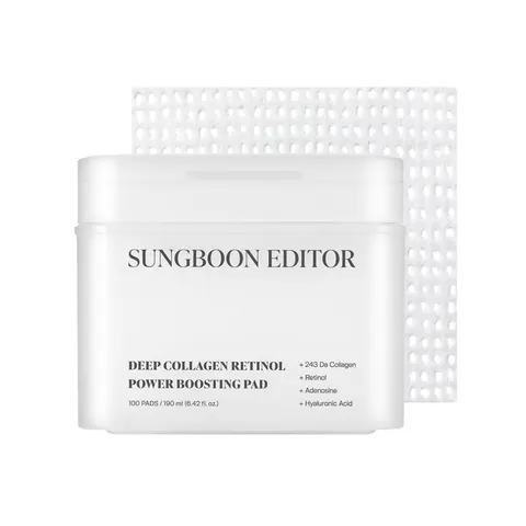 SUNGBOON EDITOR - Deep Collagen Retinol Power Boosting Pad 100 pads – Bild 1