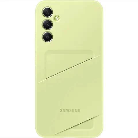 Samsung Cardslot Case Per Galaxy A34-lime – immagine 1
