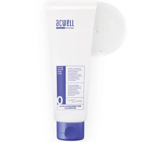 acwell - pH Balancing Bubble Free Cleansing Gel 160ml – immagine 1