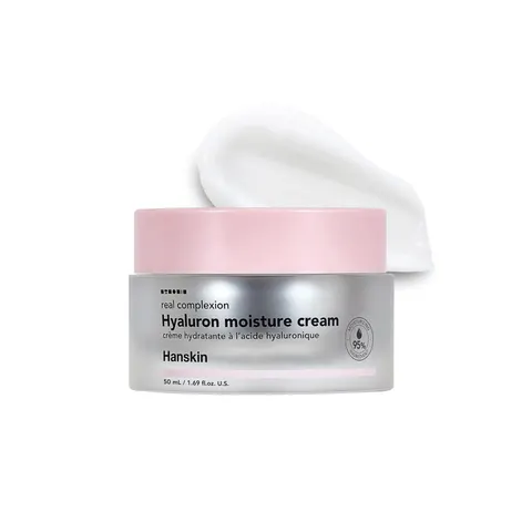 Hanskin Real Complexion Hyaluron Moisture Cream Intense Hydration 50mL – immagine 1