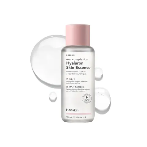 Hanskin Real Complexion Hyaluron Skin Essence Intense Hydration 150mL – immagine 1