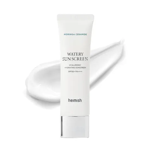 heimish - Protector Solar Químico Moringa Ceramide Watery Sunscreen – immagine 1