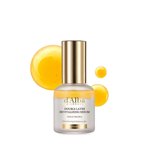 d'Alba White Truffle Double Layer Revitalizing Serum, 30 ml – afbeelding 1