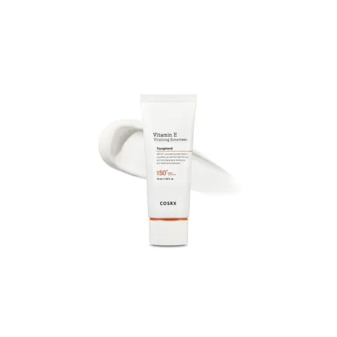COSRX - Vitamin E Vitalizing Sunscreen, 50 ml, Multicolor – Bild 1