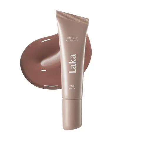 Laka Lip Glotioner Lipgloss, 708 Buffy, 10 ml – afbeelding 1