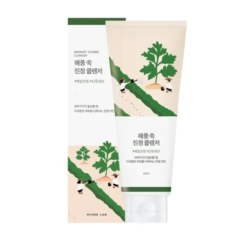 Round Lab Mugwort Calming Cleanser - 150ml – afbeelding 1