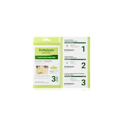Dr.Melaxin - Cactox 3-Step Nose Pore Pack Set 3 pcs – immagine 1