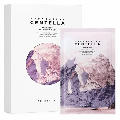 SKIN1004 Madagascar Centella Poremizing Clarifying Mask 5 szt. – zdjęcie 1