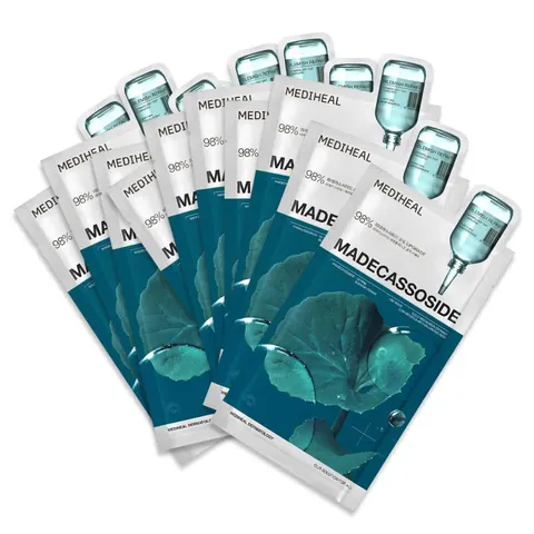 MEDIHEAL - Madecassoside Essential Mask Set 24ml x 10 sheets – Bild 1