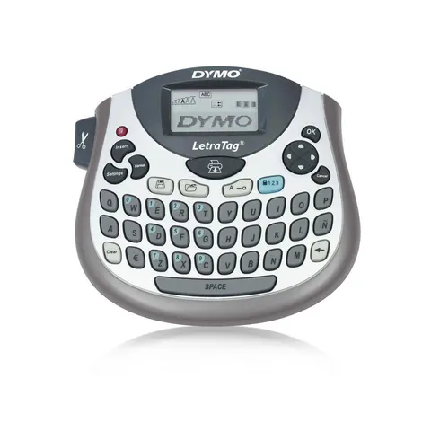 Labelprinter Dymo LetraTag 100T qwerty 12mm zilver – afbeelding 1