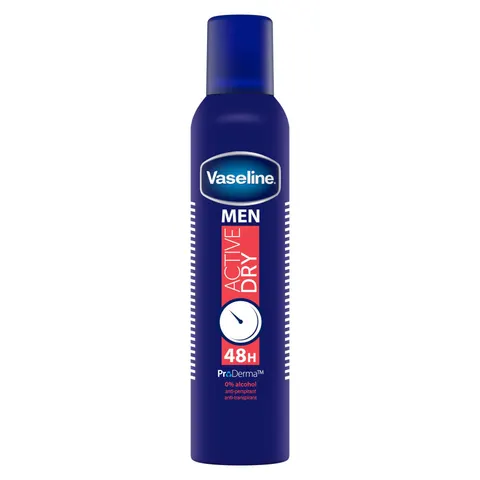 Vaseline Men Active Dry Antiperspirant spray M 250 ml – image 1