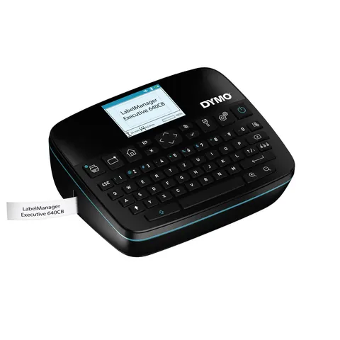 DYMO LabelManager Executive 640 CB Portable Label Printer | Compact Label Maker Machine with QWERTY Keyboard | Bluetooth & USB Connectivity | Compatible with D1 – image 1