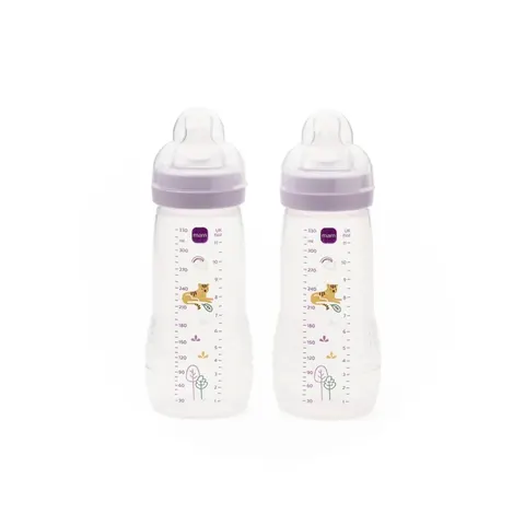 MAM Easy Active Bottle 330ml Pack of 2 – Multicolor – image 1