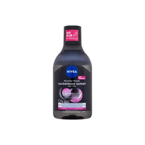 NIVEA Micellar Waterproof Zwei-Phasen Mizellenwasserr 400 ml – Bild 1