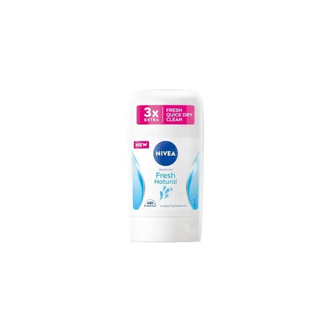 NIVEA Fresh Natural deodorante solido 50 ml – immagine 1