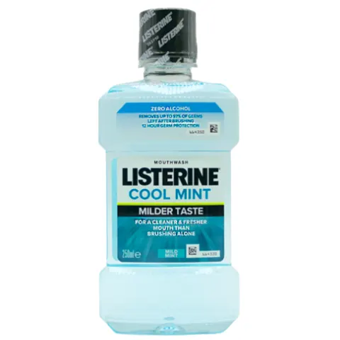 Listerine Cool Mint Mouthwash - 250 ml – image 1