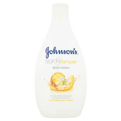 Johnson's Soft Pamper Bagnoschiuma - 400 ml – immagine 1