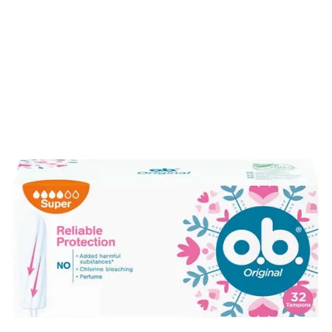 O.B. Original Super Tampons for Heavy Flow - 32 pcs – image 1