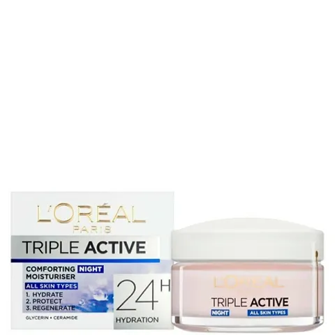 L'Oreal Paris Triple Active Night Cream 50ml – image 1