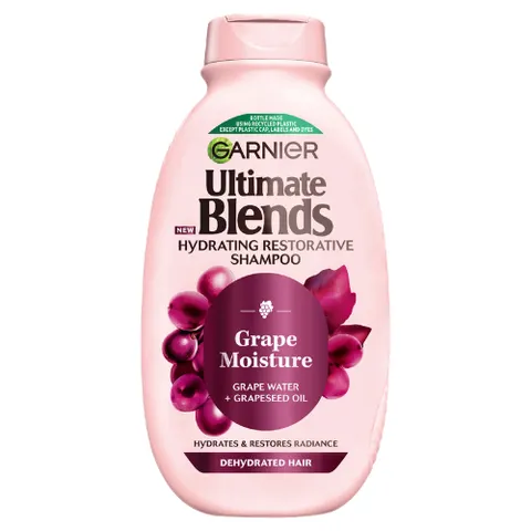 Garnier Ultimate Blends Grape Moisture Shampoo - 300 ml – immagine 1