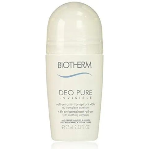 Biotherm Pure Invisible Deodorant Roll-On 75ml – image 1