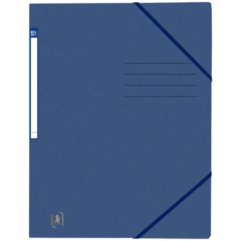 Elastomap Oxford Top File+ A4 donkerblauw – afbeelding 1