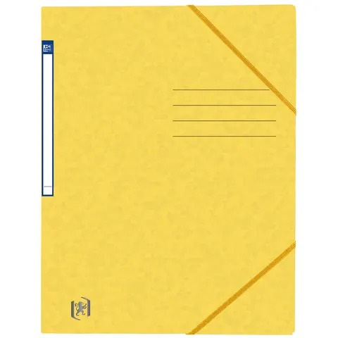 Elastomap Oxford Top File+ A4 geel – afbeelding 1