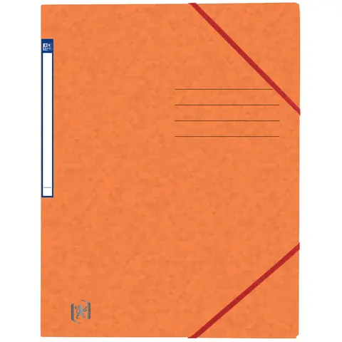 Elastomap Oxford Top File+ A4 oranje – afbeelding 1