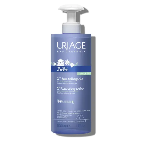Uriage Bébé Eau Nettoyante 500 ML – immagine 1