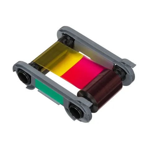 Evolis R5F202E100 YMCKO Colour Ribbon (200 Prints) – image 1