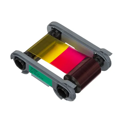 Evolis R6F203E100 YMCKO-K Colour Ribbon (200 Prints) – image 1