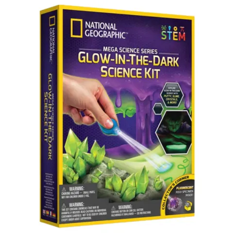 National Geographic Glow-In-The-Dark Science Kit – image 1