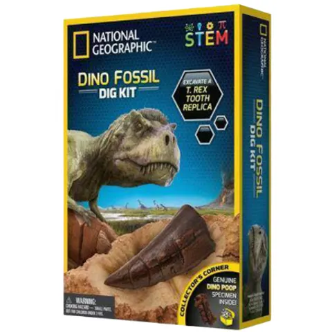STEM National Geographic Dino Fossil Dig Kit – image 1