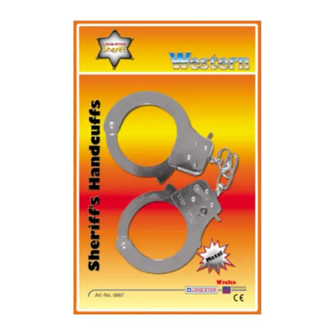 Wicke Western Sheriff Handboeien - Metaal – afbeelding 1