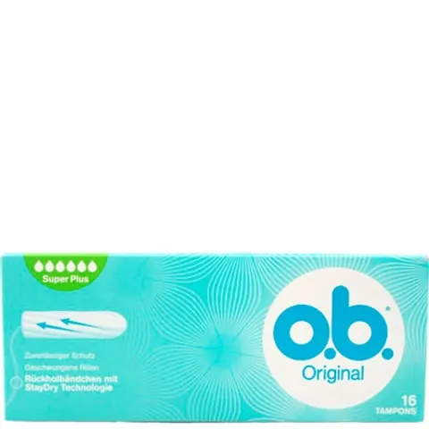O.B. Original Super Plus Tampons - 16 pcs – image 1