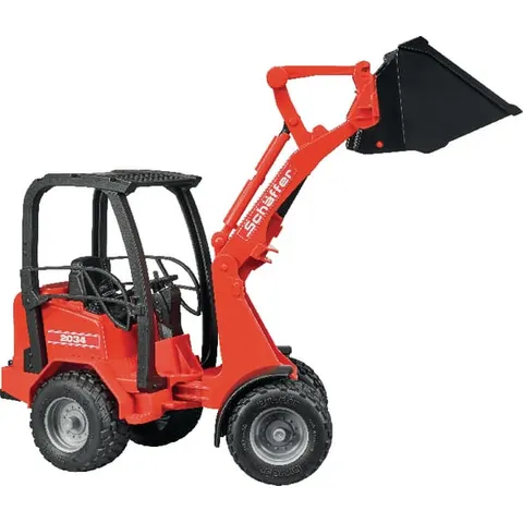 BRUDER Cargadora compacta Schaffer 2034 – imagen 1