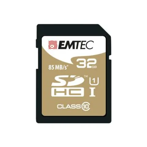 EMTEC 32GB UHS-I U1 EliteGold SD Memory Card – image 1