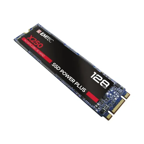 Emtec SSD M.2 Sata X250 128GB Intern – Bild 1