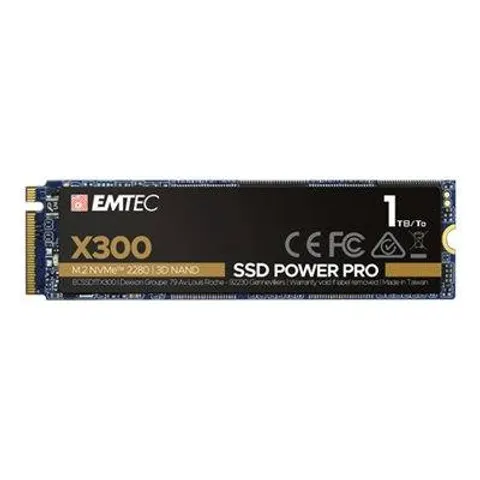 Emtec SSD M.2 NVMe PCIe 3.0 X300 1TB Intern bulk – Bild 1