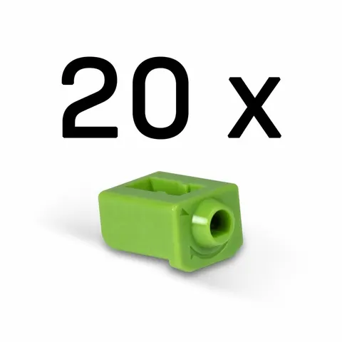 Lindy SFP Port Locks Green 20pcs. – image 1