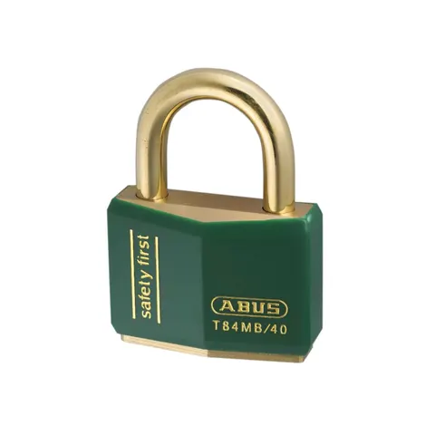 ABUS Mechanical T84Mb/40Mm Green Rustproof Padlock – image 1