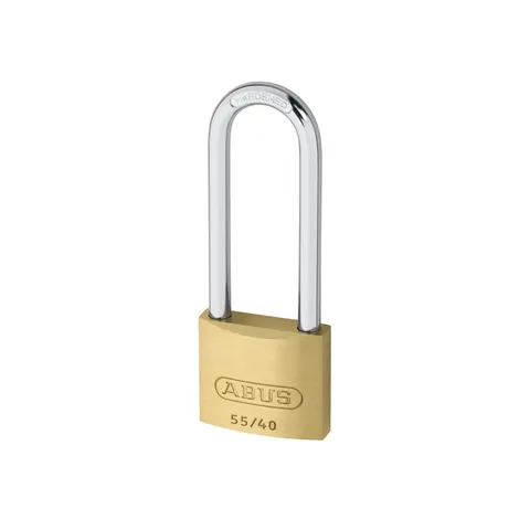 Abus 55 Series Basic Brass Padlock – image 1