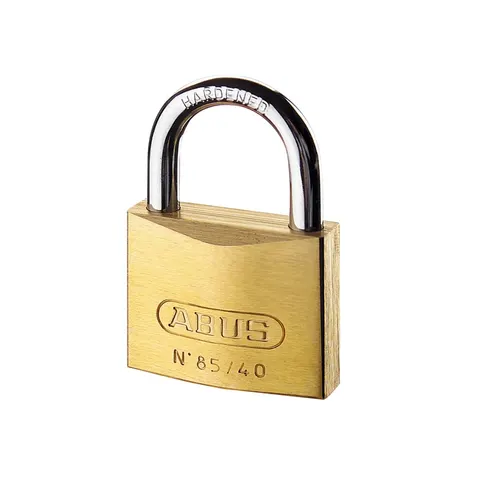 ABUS Mechanical 85/60Mm Brass Padlock Carded Multi – image 1