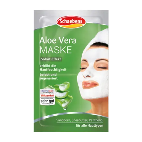 Schaebens Aloe Vera Face Mask 2x5ml – image 1